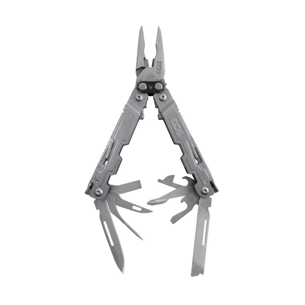 SOG PowerAccess Multi Tool Compact EDC Compound Leverage Pliers 18 Tools